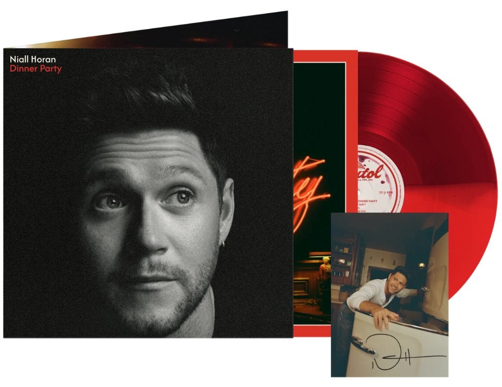 Vinyl LP +EXTRAS Niall Horan Dinner Party RED GESIGNEERD NEW, LP, Pop, Ophalen of Verzenden, Inclusief poster