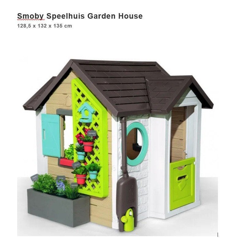 Smoby speelhuisje, Ophalen, Gebruikt, Kunststof