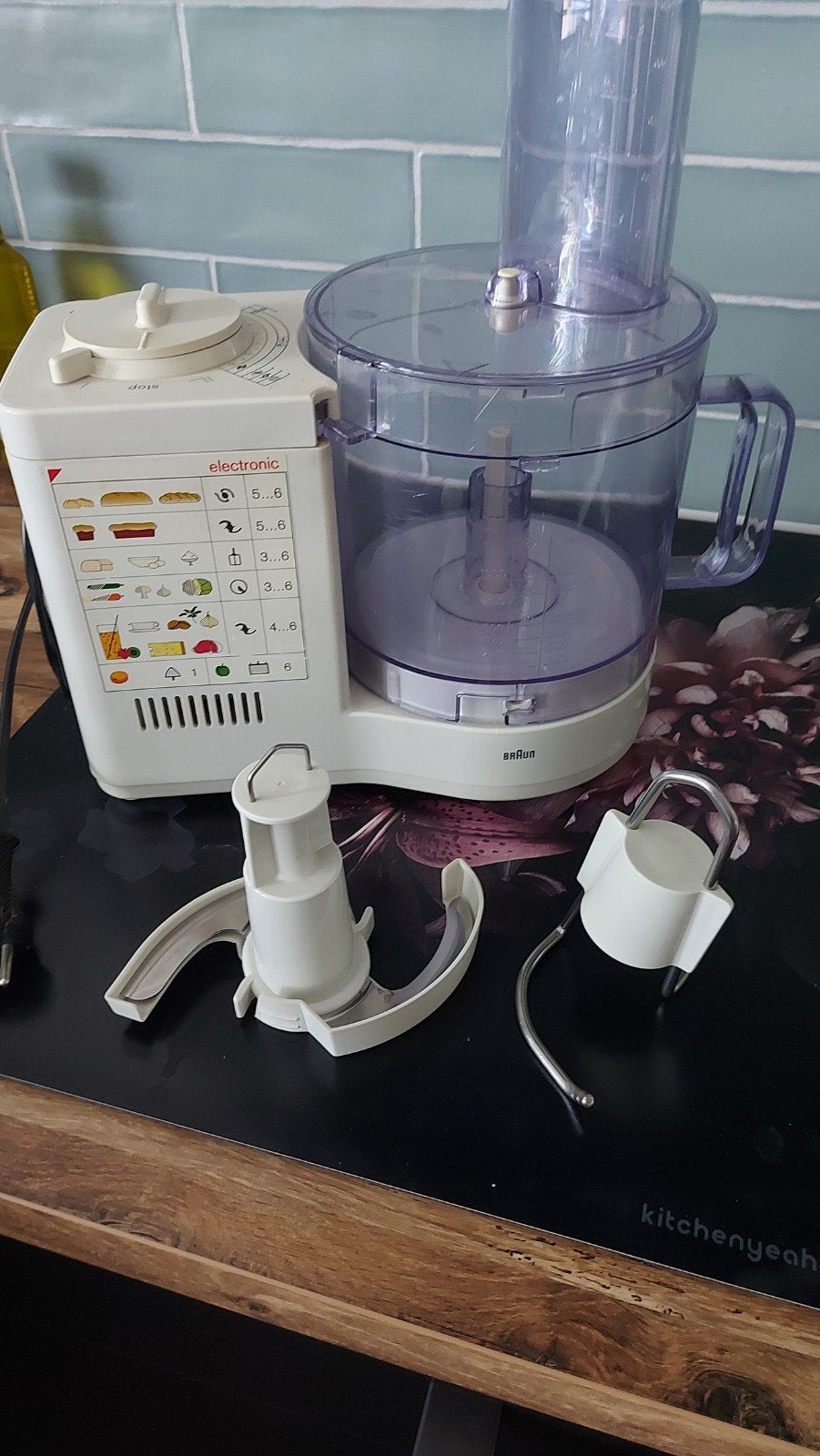 braun keukenmachine, Ophalen, Zo goed als nieuw, 3 snelheden of meer