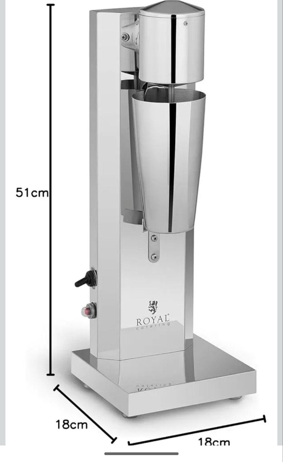 milkshake maker. horeca merk: Royal, Ophalen, Overige merken, Overige typen, Zo goed als nieuw