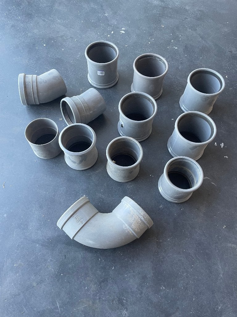 restantje PVC buis koppelstukken nieuw, Pvc, Overige typen, Nieuw, Ophalen of Verzenden