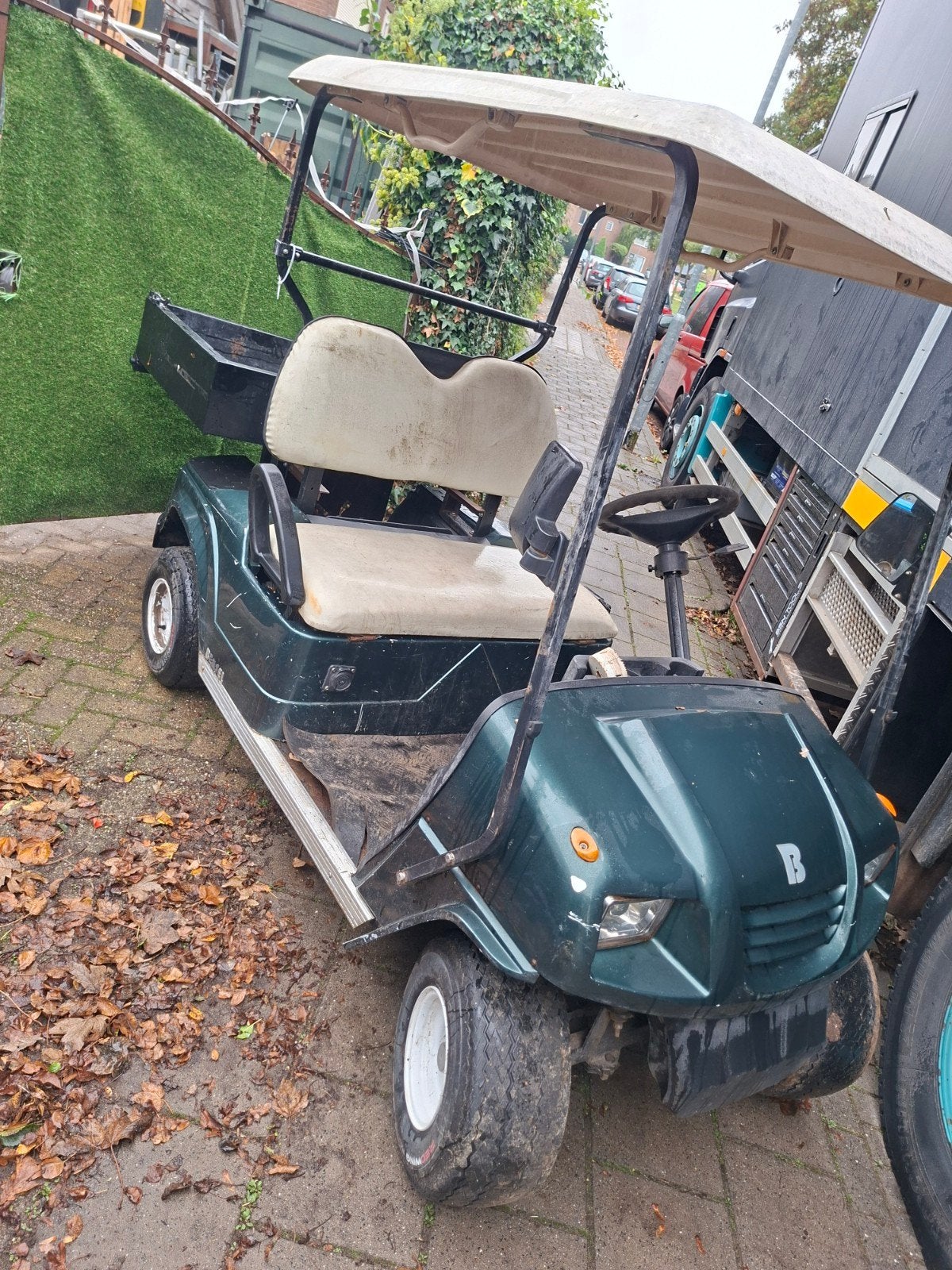 bensel golfkar met kenteken, Tuin en Terras, Ophalen of Verzenden