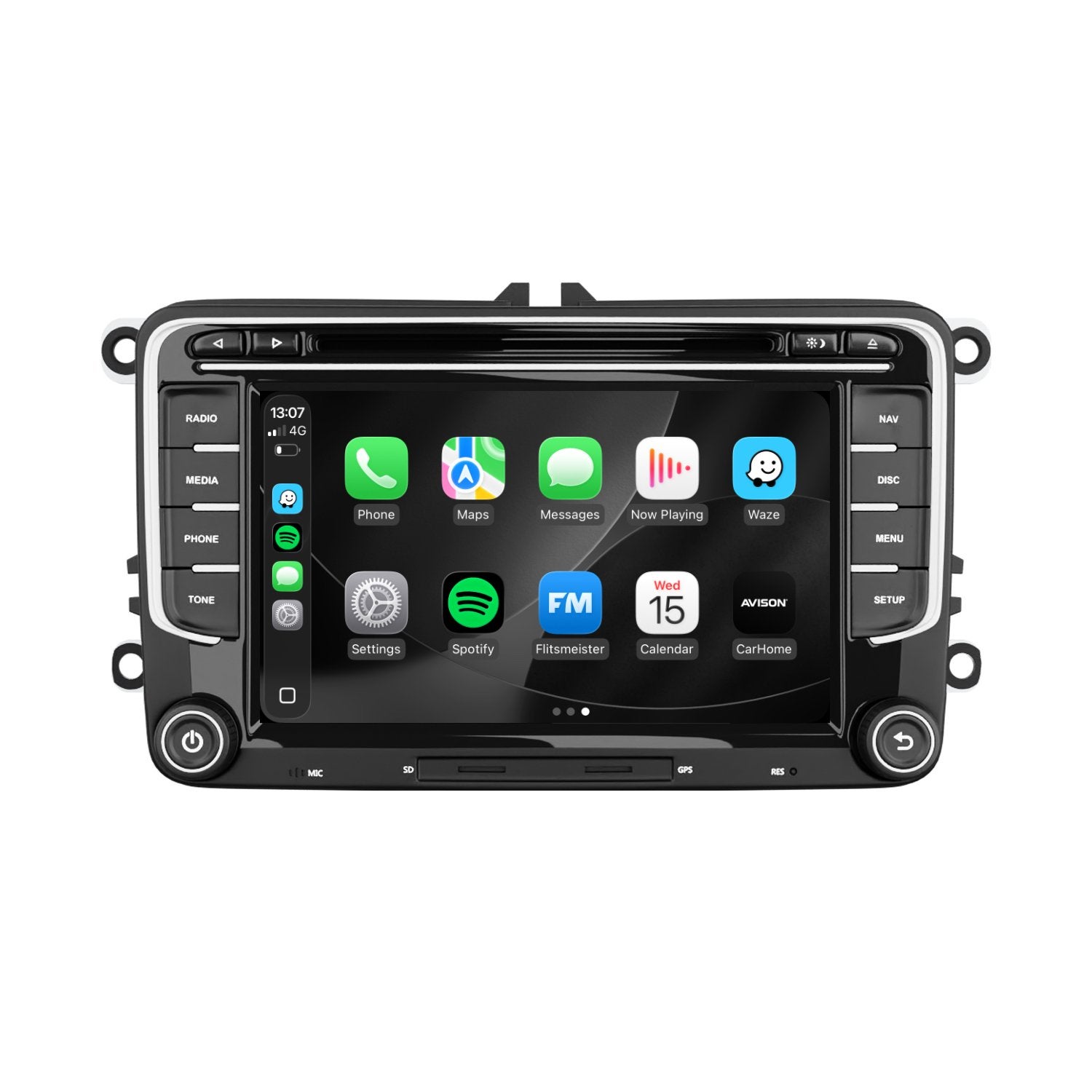 Avison Android Wireless Carplay Golf 5 / 6 Polo Caddy rns510, Avison, 06 18 39 51 60, Ophalen of Verzenden, Zo goed als nieuw