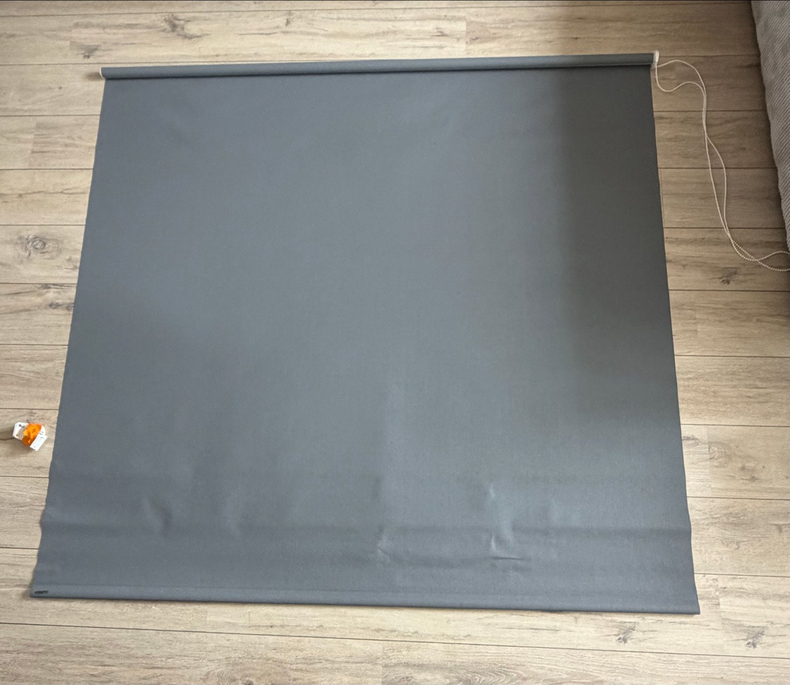 Veneta Antraciet Verduisterend Rolgordijn 171x160 cm, Ophalen, Overige merken, Verduisterend, Zo goed als nieuw