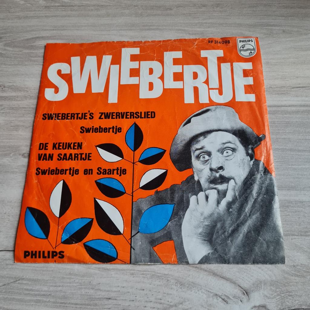 Swiebertje - Swiebertje's Zwerverslied, Gebruikt, Single, Ophalen of Verzenden, 1960 - 1969