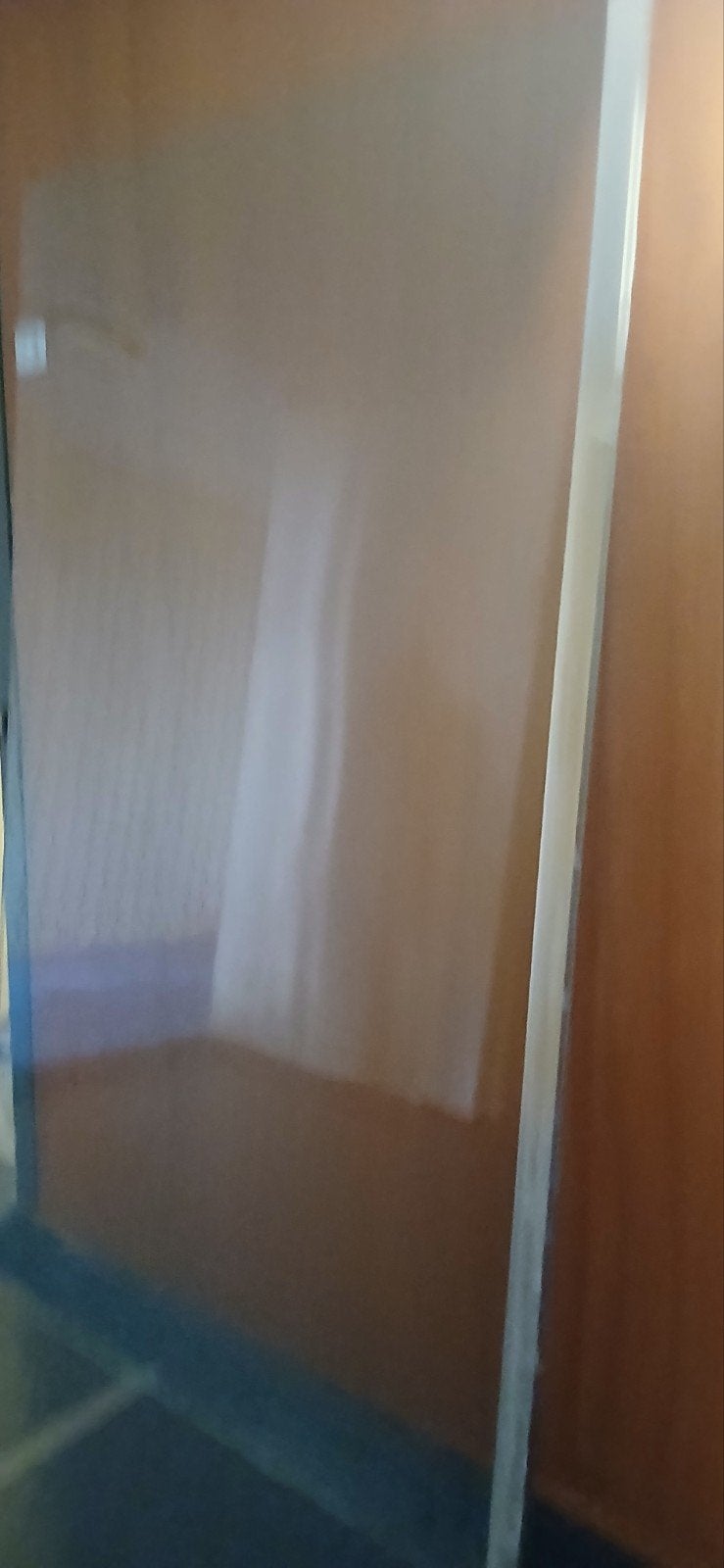 Glazen wand voor inloopdouche. H =200 cm, B=120 cm en D=8mm., Ophalen, Gebruikt, Glasplaat