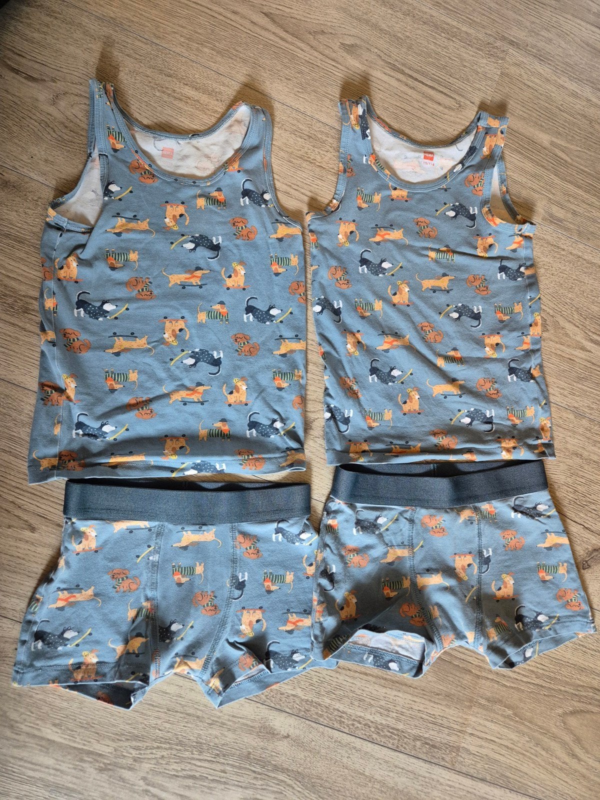 2x Hema ondergoed set maat 110/116, Nacht- of Onderkleding, Ophalen of Verzenden, Zo goed als nieuw, Hema