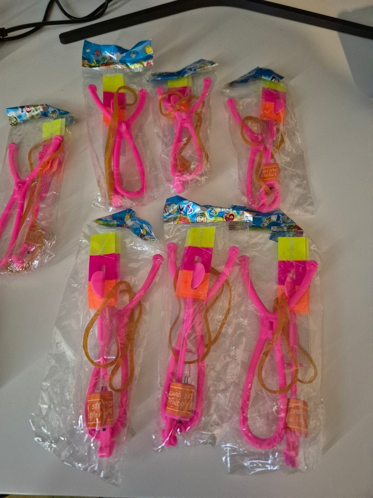 Vliegende Helikopter Speelgoed - Set van 6, Ophalen of Verzenden, Nieuw, Jongen of Meisje