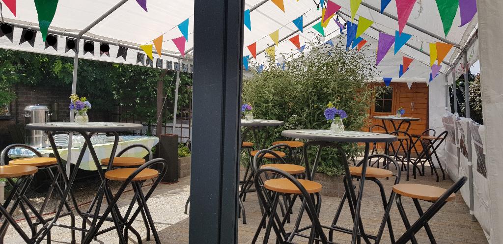 party tent Sediamo 8x4, Tuin en Terras, Partytenten, Ophalen, Opvouwbaar, Partytent, 2 meter of meer