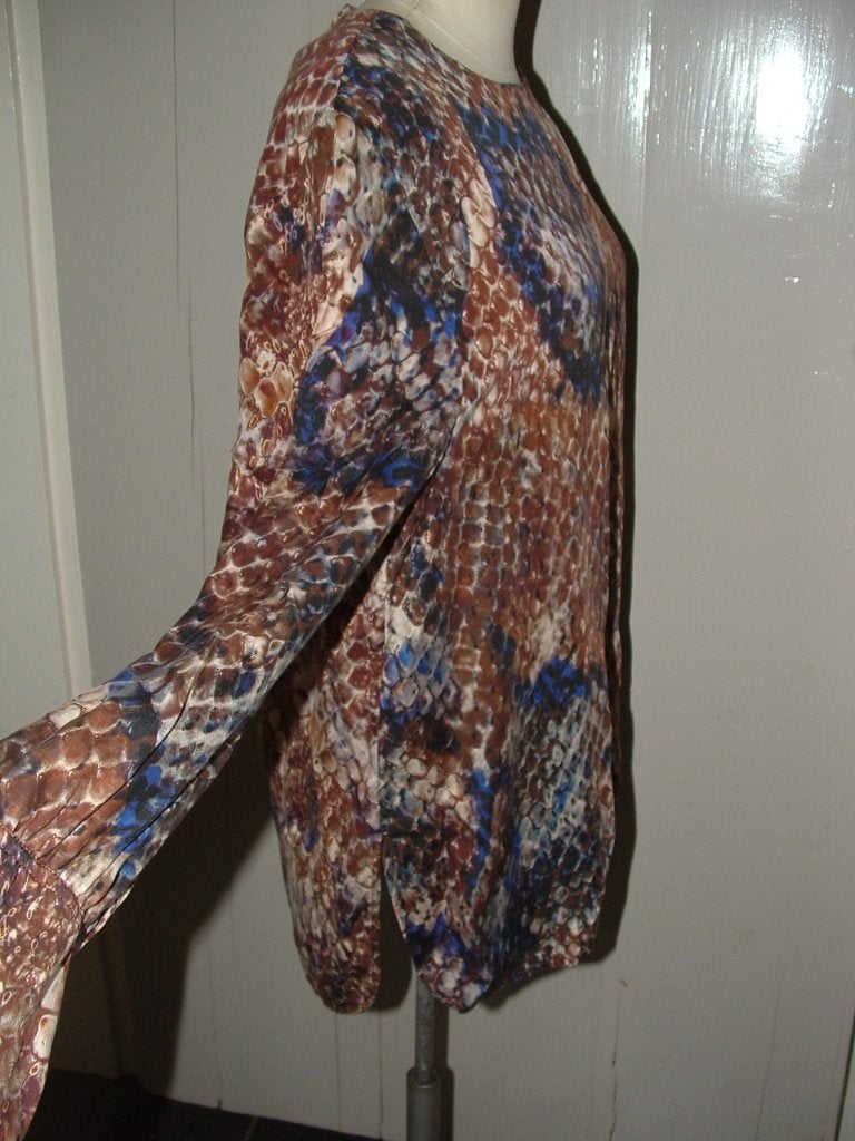 H&M blouse - top maat 36 mouwen met lange manchetten, Kleding | Dames, H&M, Ophalen of Verzenden, Zo goed als nieuw, Maat 36 (S)