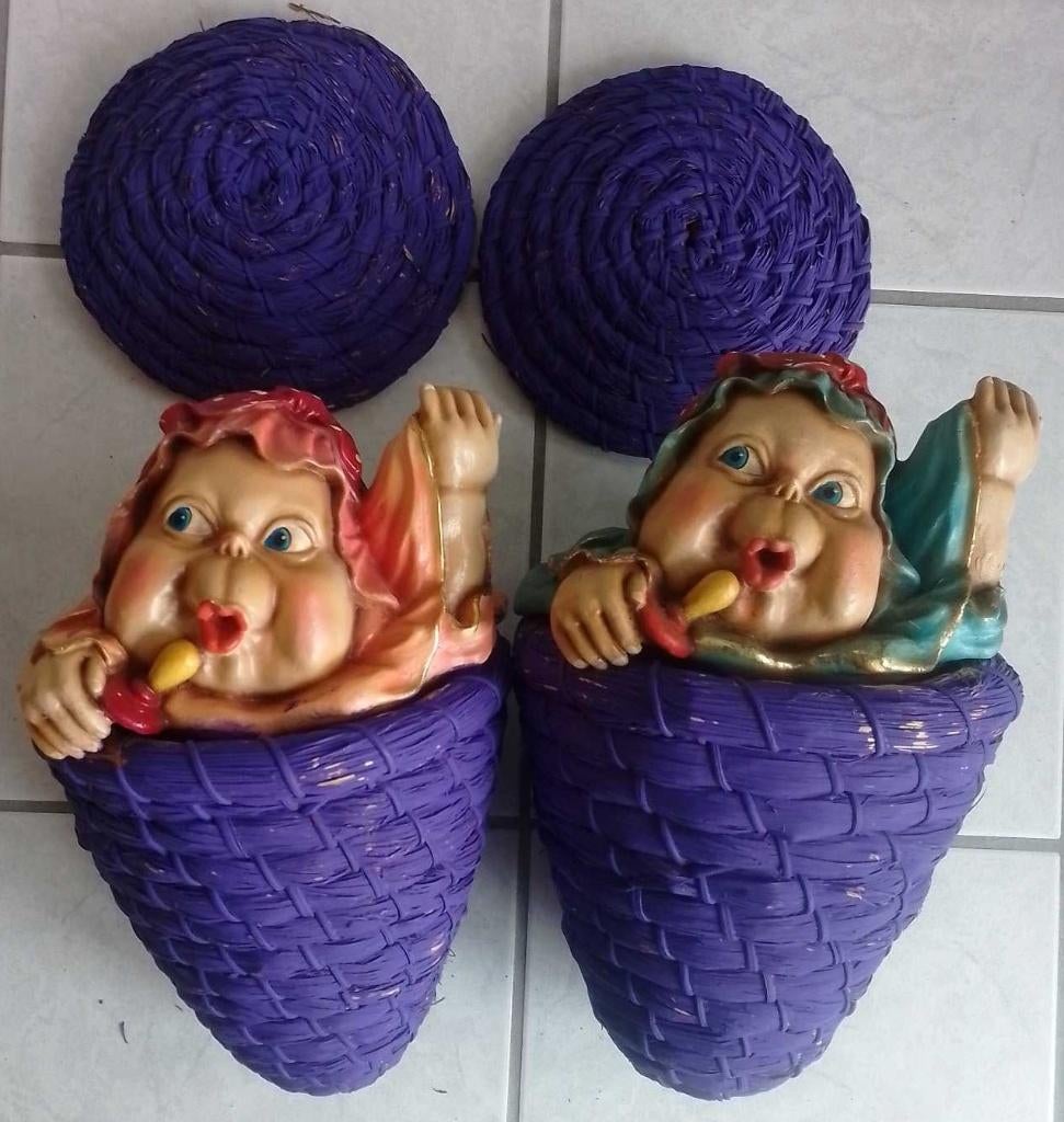 Laaf baby's in mand, Verzamelen, Efteling, Ophalen of Verzenden, Zo goed als nieuw, Beeldje of Poppetje
