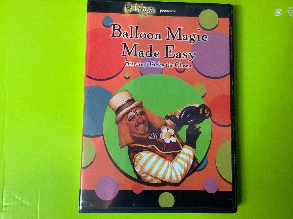 Dvd Goochelen, Balloon Magic Made easy, Ophalen of Verzenden, Zo goed als nieuw