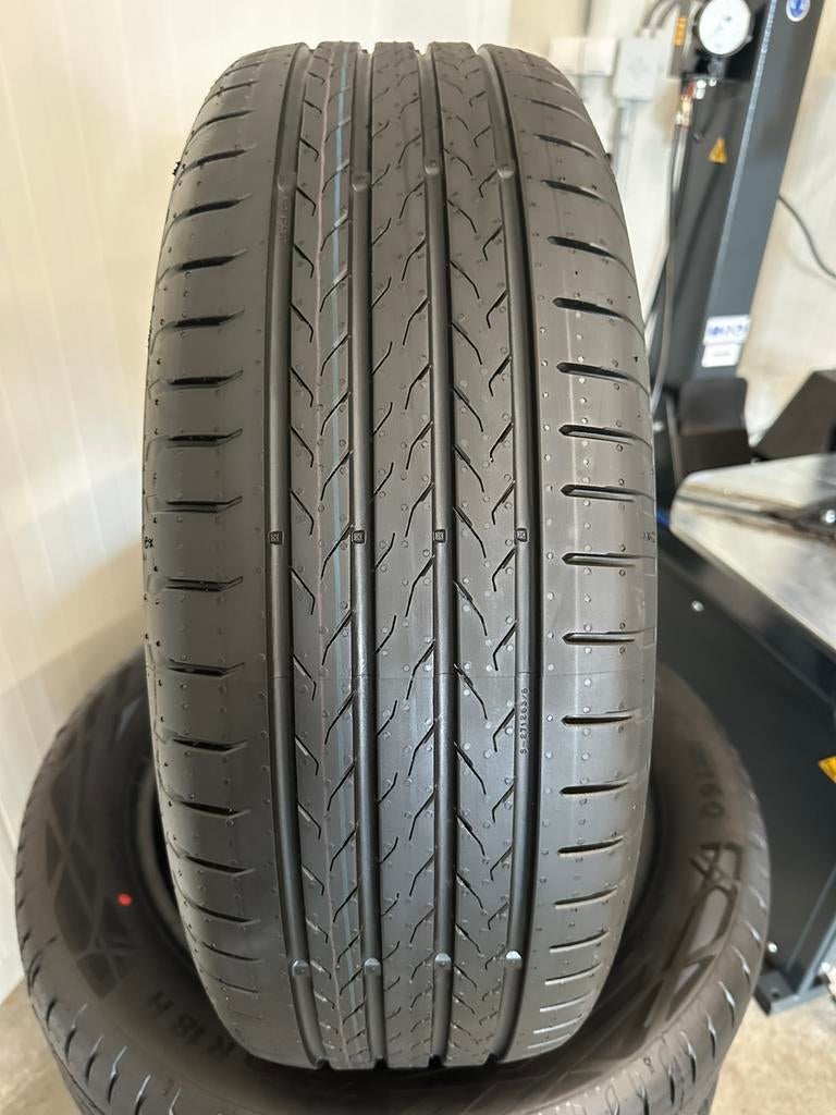 4 Stuks Continental 215 55 18 Zomerbande Inclusief Montage, 18 inch, Ophalen of Verzenden, Personenwagen, Zomerbanden