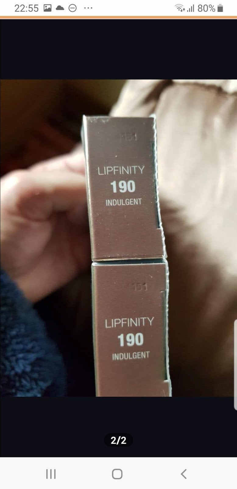 10stuks maxfactor lipfinity zonder topcoat nr 190, Verzenden, Nieuw, Lippen