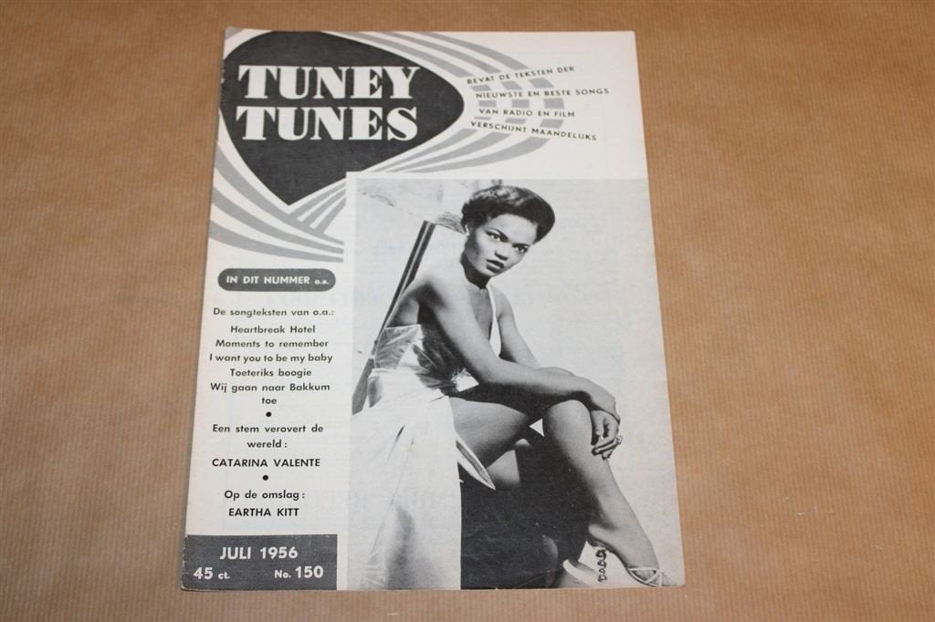 Tuney Tunes - No. 150 - 1956 - Met Catarina Valente, Ophalen of Verzenden, 1940 tot 1960, Knipsel(s)