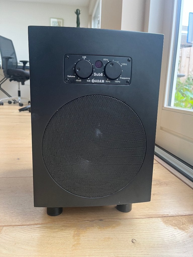 ADAM Sub8 Subwoofer, Overige merken, Subwoofer, Ophalen of Verzenden, Zo goed als nieuw
