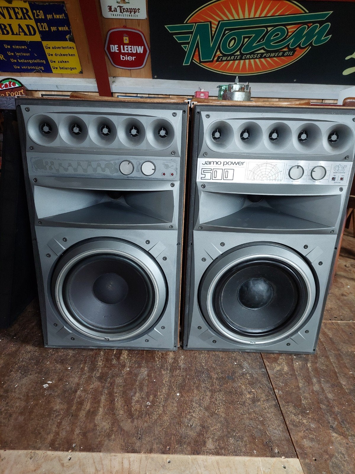 Set grote Jamo luidsprekers Jamo Power 500 Watt, Audio, Tv en Foto, Stereo speakers, Gebruikt, Jamo, Ophalen