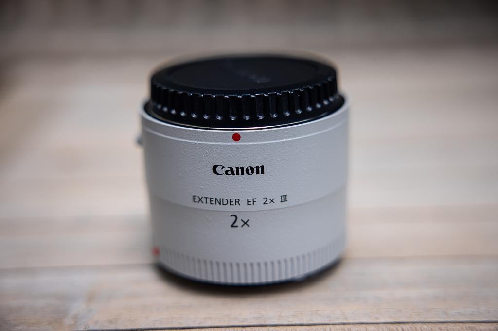 Canon extender 2x III, Ophalen, Zo goed als nieuw, Toebehoren