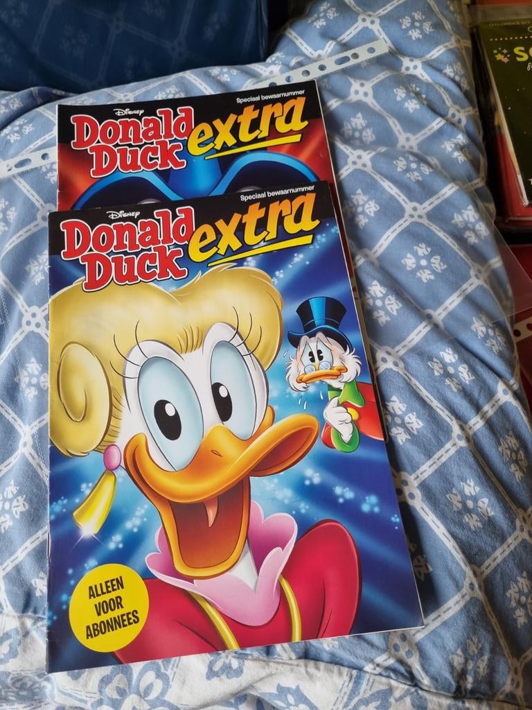 Donald Duck Extra - 2 speciale bewaarnummers, Verzenden, Gelezen, Overige typen