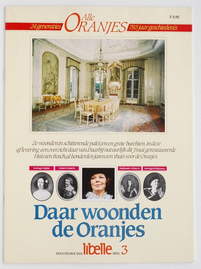 Alle Oranjes - Daar woonden de Oranjes (1985) Libelle, Verzamelen, Verzenden, Onbekend, Zo goed als nieuw, Onbekend