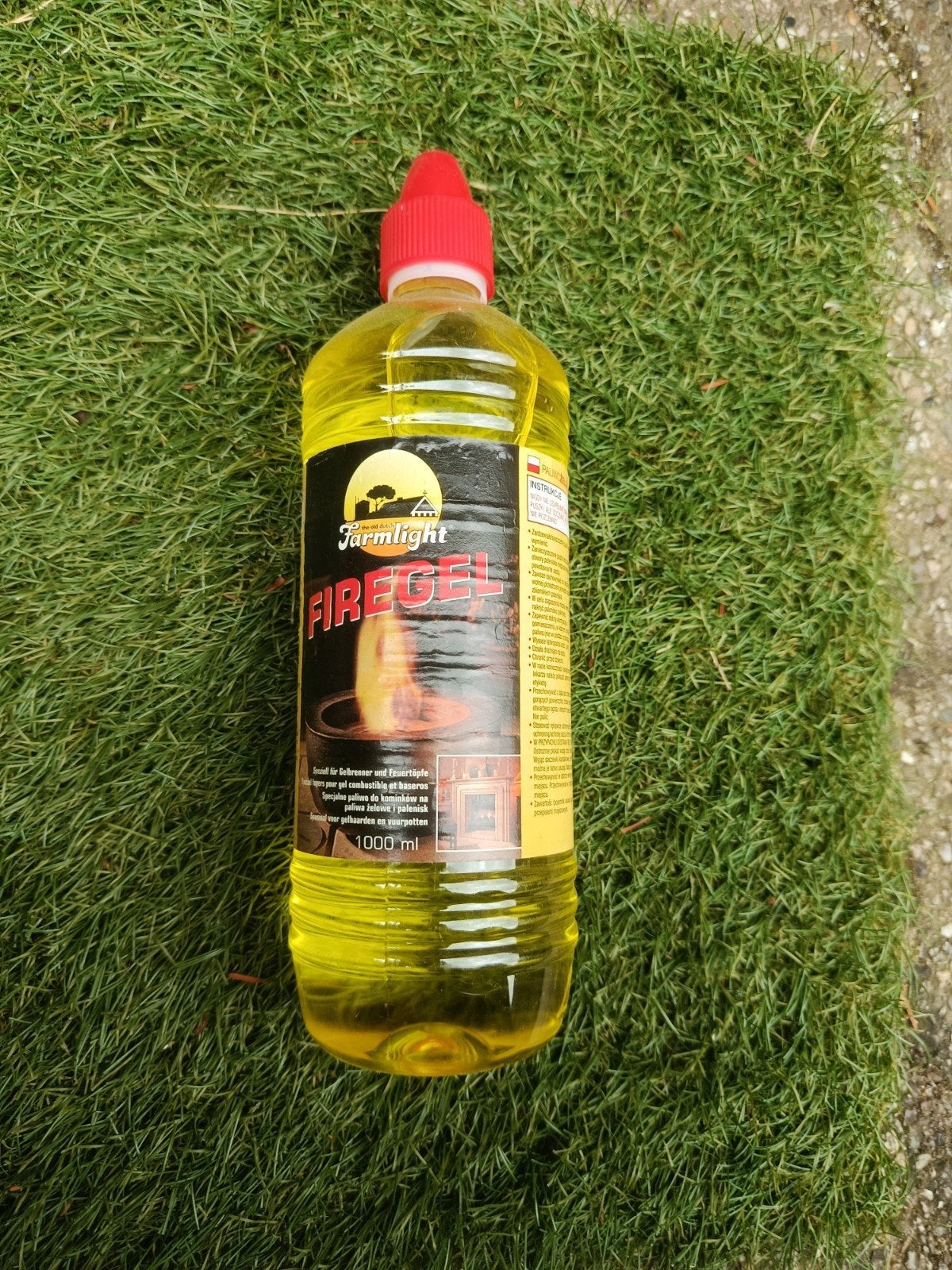 brandgel, Ophalen