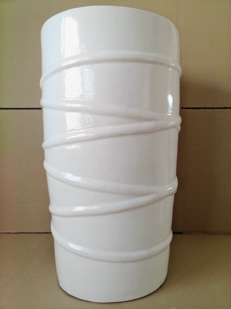 Grote porseleinen paraplubak plantenpot parapluhouder 55cm, Overige materialen, Gebruikt, Ophalen of Verzenden, Onbekend