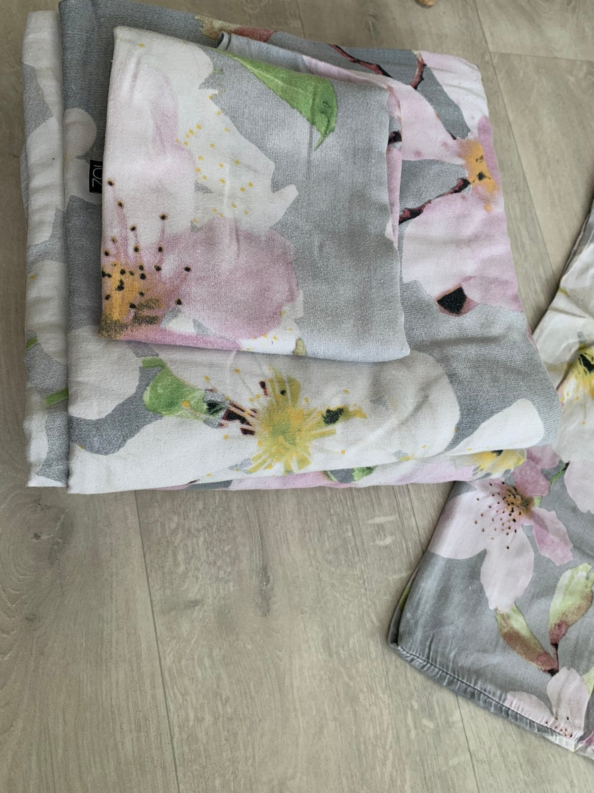 2x1p Dekbedovertrekken katoensatijn van ZoHome!, Huis en Inrichting, Slaapkamer | Beddengoed, Gebruikt, Inclusief kussenslopen