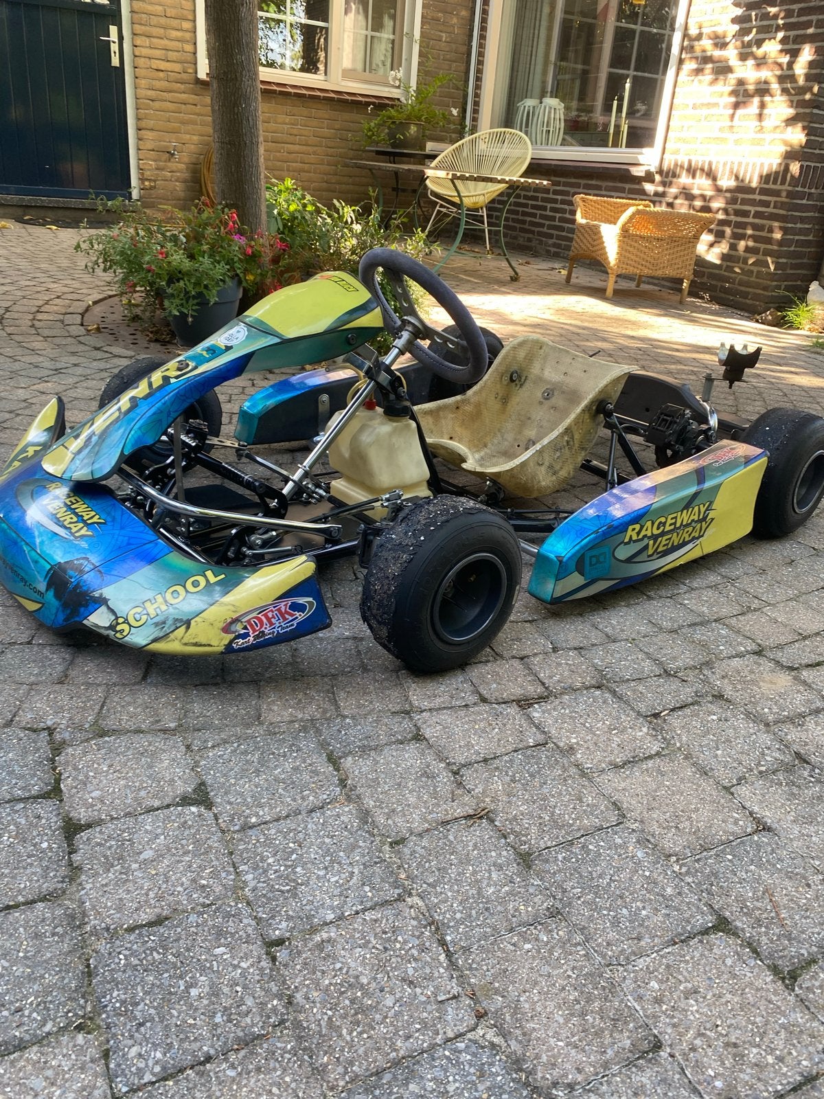 Rollend Falcon Chassis voor 60cc of Honda Motor, Sport en Fitness, Karting, Ophalen, Gebruikt, Kart