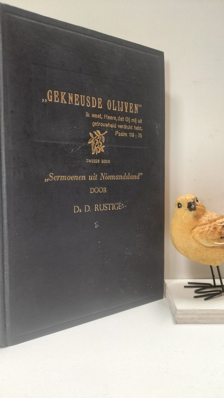 Rustige, Ds. D. ; Sermoenen uit Niemandsland :Gekneusde olij, Boeken, Ophalen of Verzenden, Gelezen, Christendom | Protestants