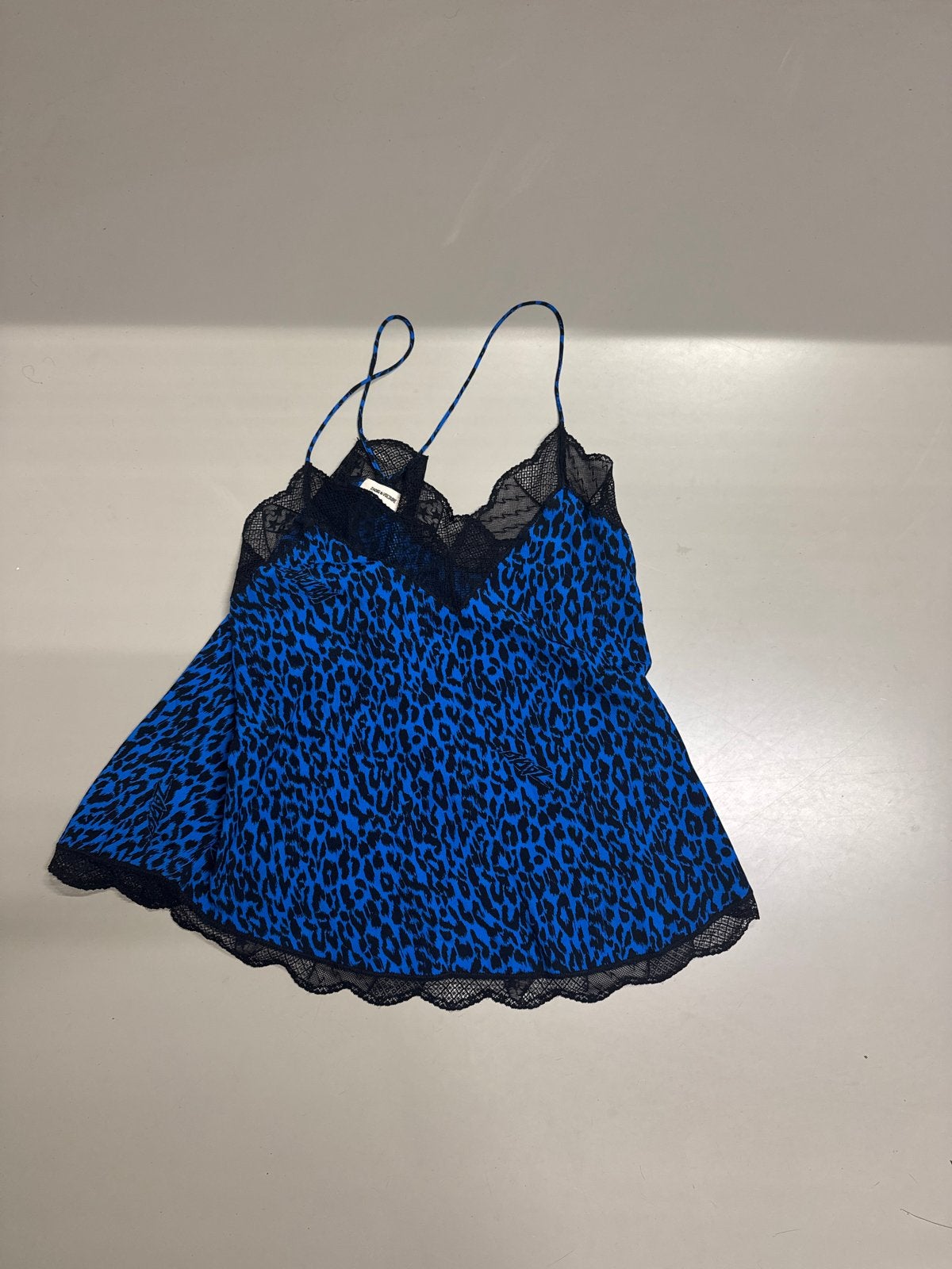 Zadig & Voltaire top maat L nieuw, Kleding | Dames, Ophalen of Verzenden, Nieuw, Blauw, Zonder mouw