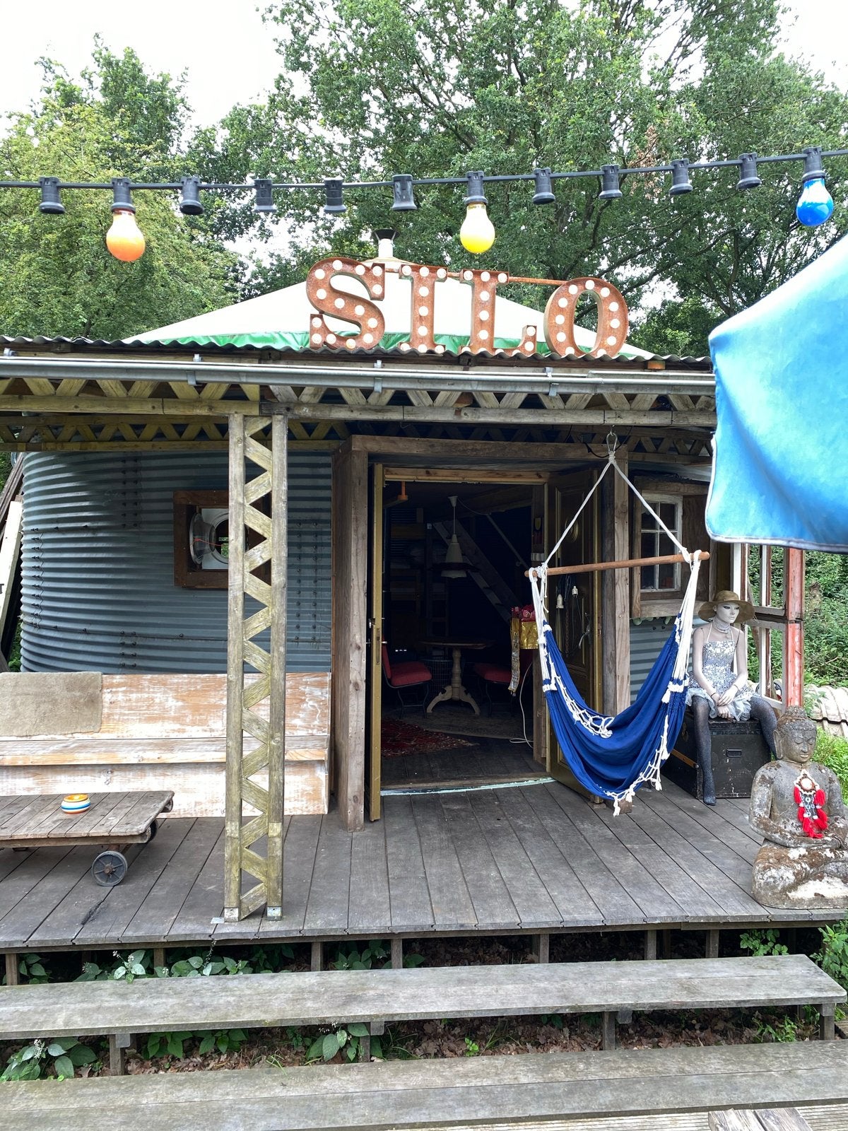 Leuke watersilo te huur op camping de lievelinge, Ophalen
