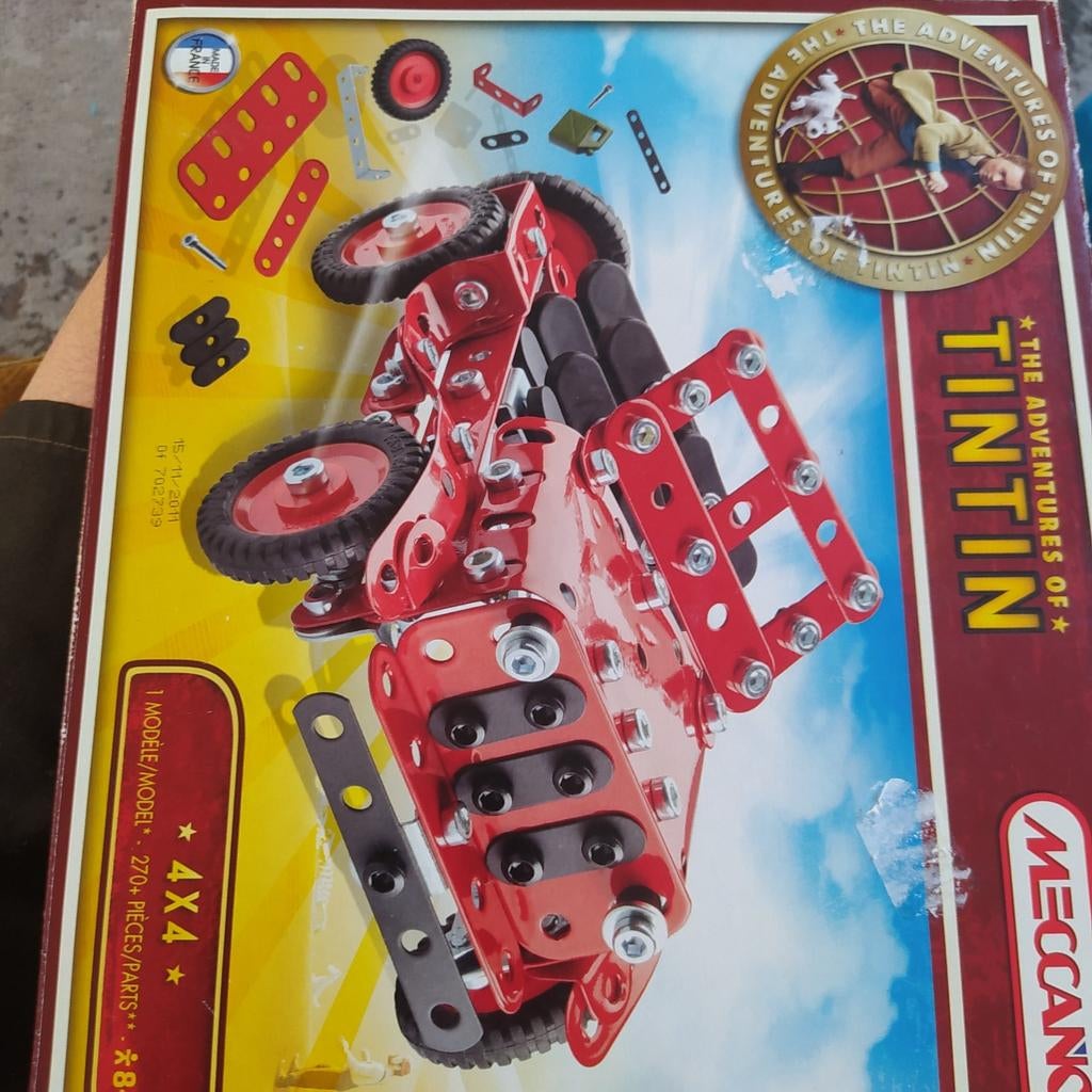 Meccano Kuifje collecties edition, Verzenden, Zo goed als nieuw, Groter dan 1:72, Overige merken
