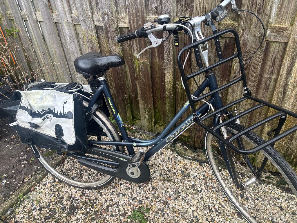 Gazelle meisjes fiets, Damesfiets 28 inch, 56 cm of meer, Ophalen, Gebruikt, Gazelle
