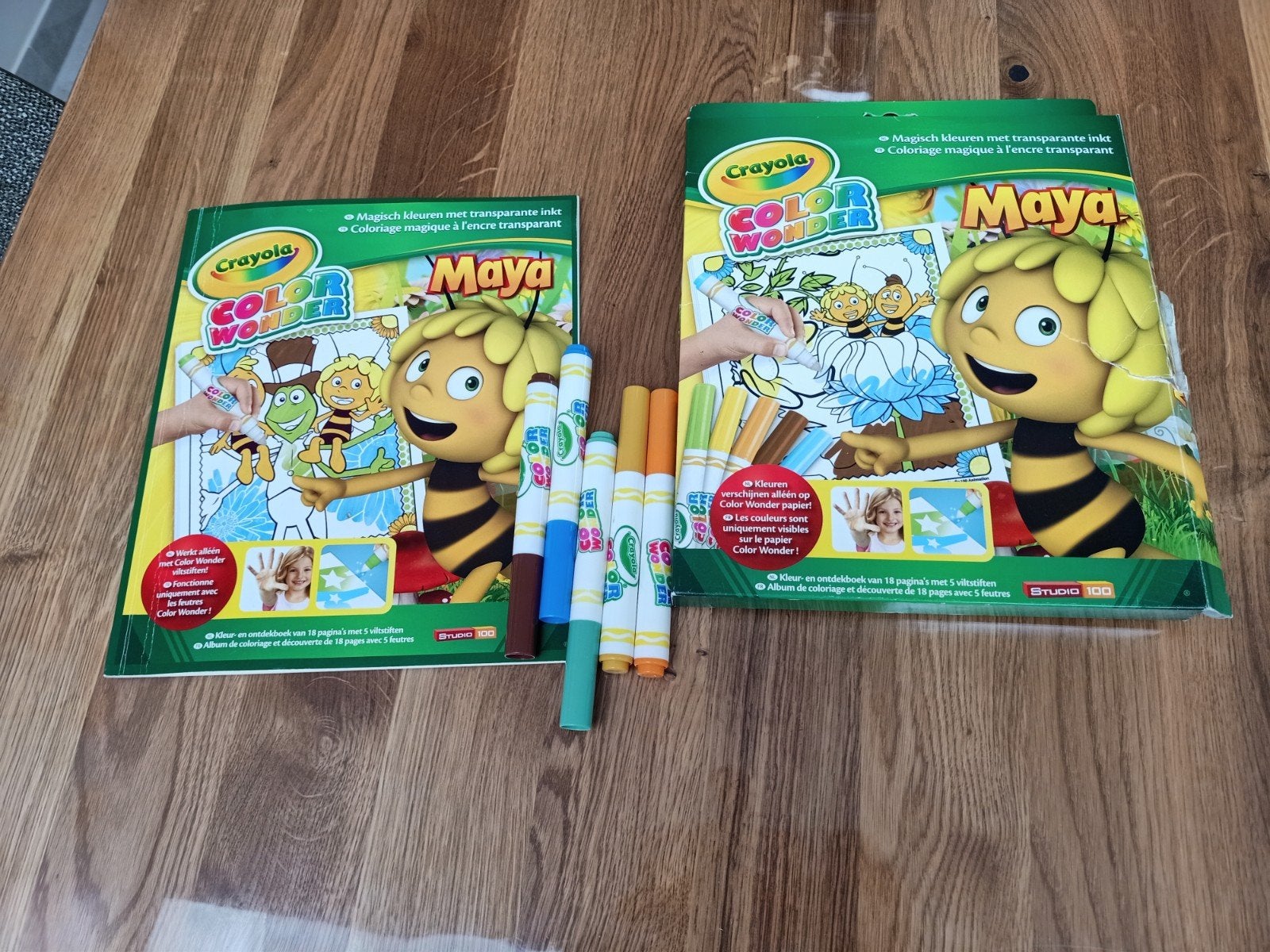 Crayola colorwonder kleurboek met stiften (vlekvrij), Ophalen of Verzenden, Nieuw