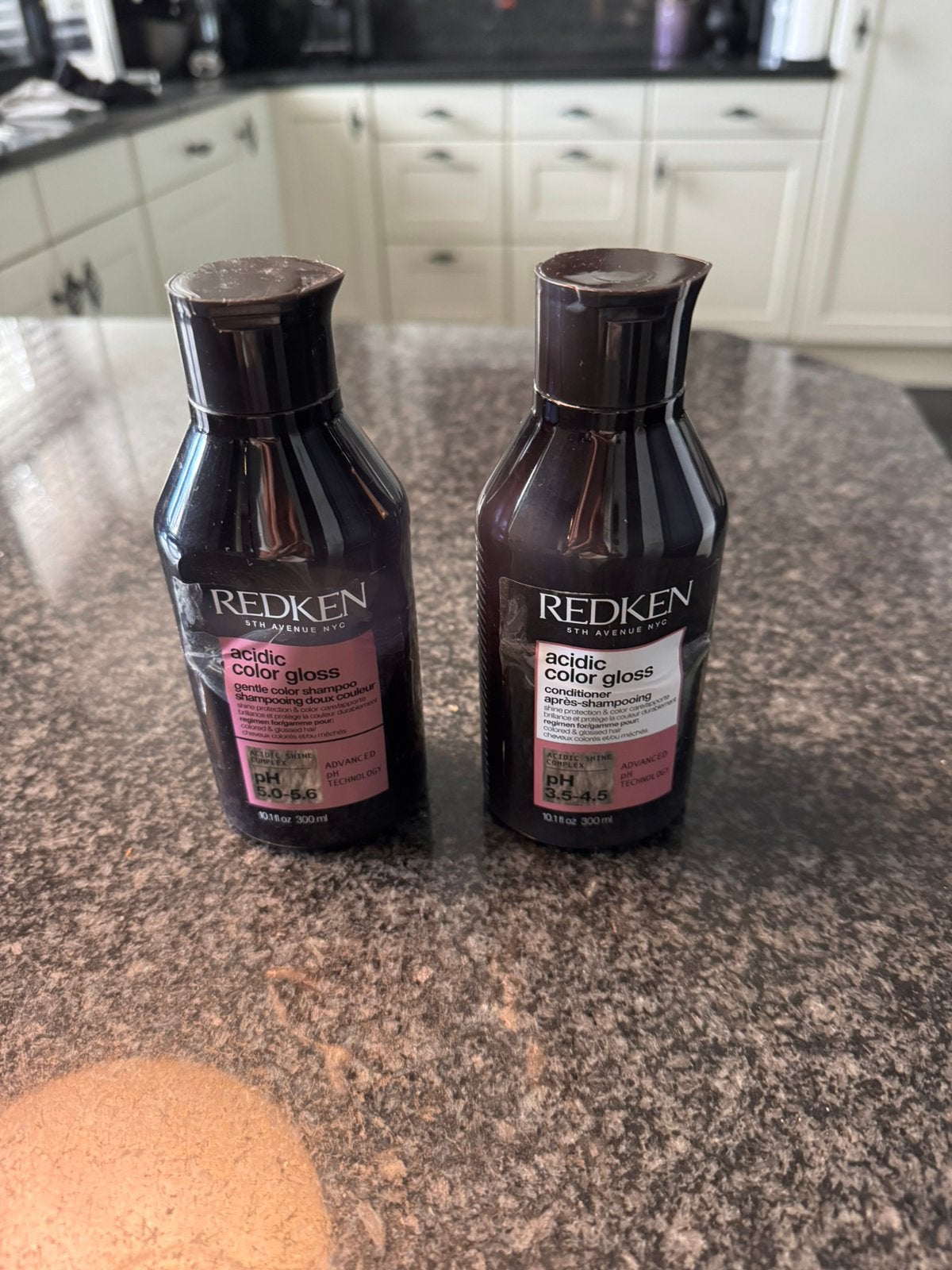 Redken shampoo en conditioner color gloss, Ophalen of Verzenden, Gebruikt, Shampoo of Conditioner