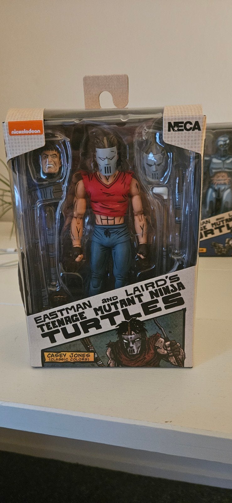 NECA Casey Jones TMNT Mirage Comics Actiefiguur, Ophalen of Verzenden, Nieuw
