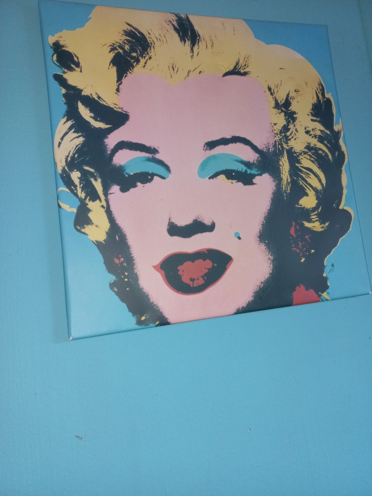 Marilyn Monroe Pop Art Schilderij - 65x45 cm, Antiek en Kunst, Ophalen of Verzenden