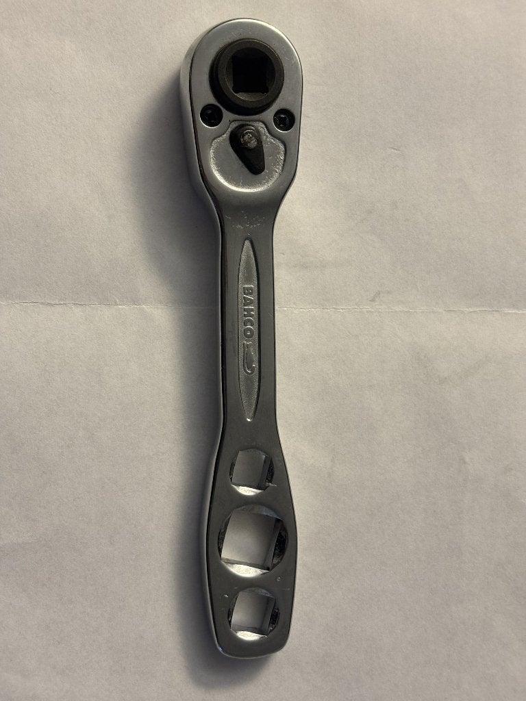 BAHCO R6950 omschakelbare ratel 1/4" koeltechniek, Ophalen, Nieuw