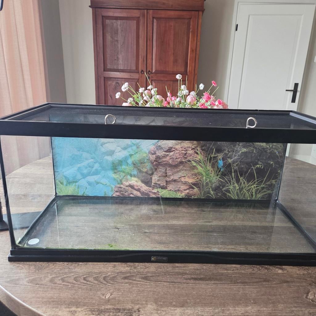 Zoo Med ReptiHabitat Aquatic Turtle76 x 30 x 30 cm, Vis