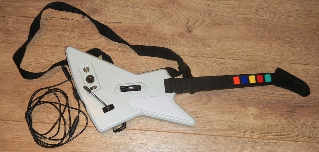 Xbox 360 - Guitar hero gitaar  X-Plorer controller, Ophalen, Gebruikt, Controller, Xbox 360