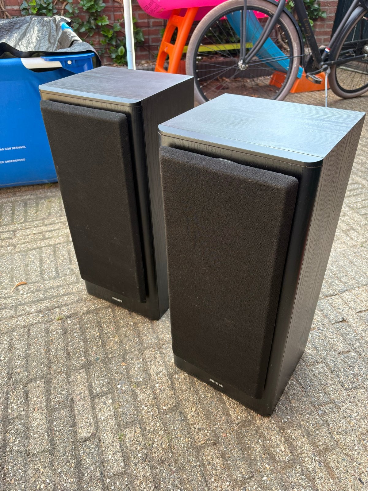 Philips FB691 luidsprekers, Ophalen, Gebruikt, 60 tot 120 watt, Basreflex
