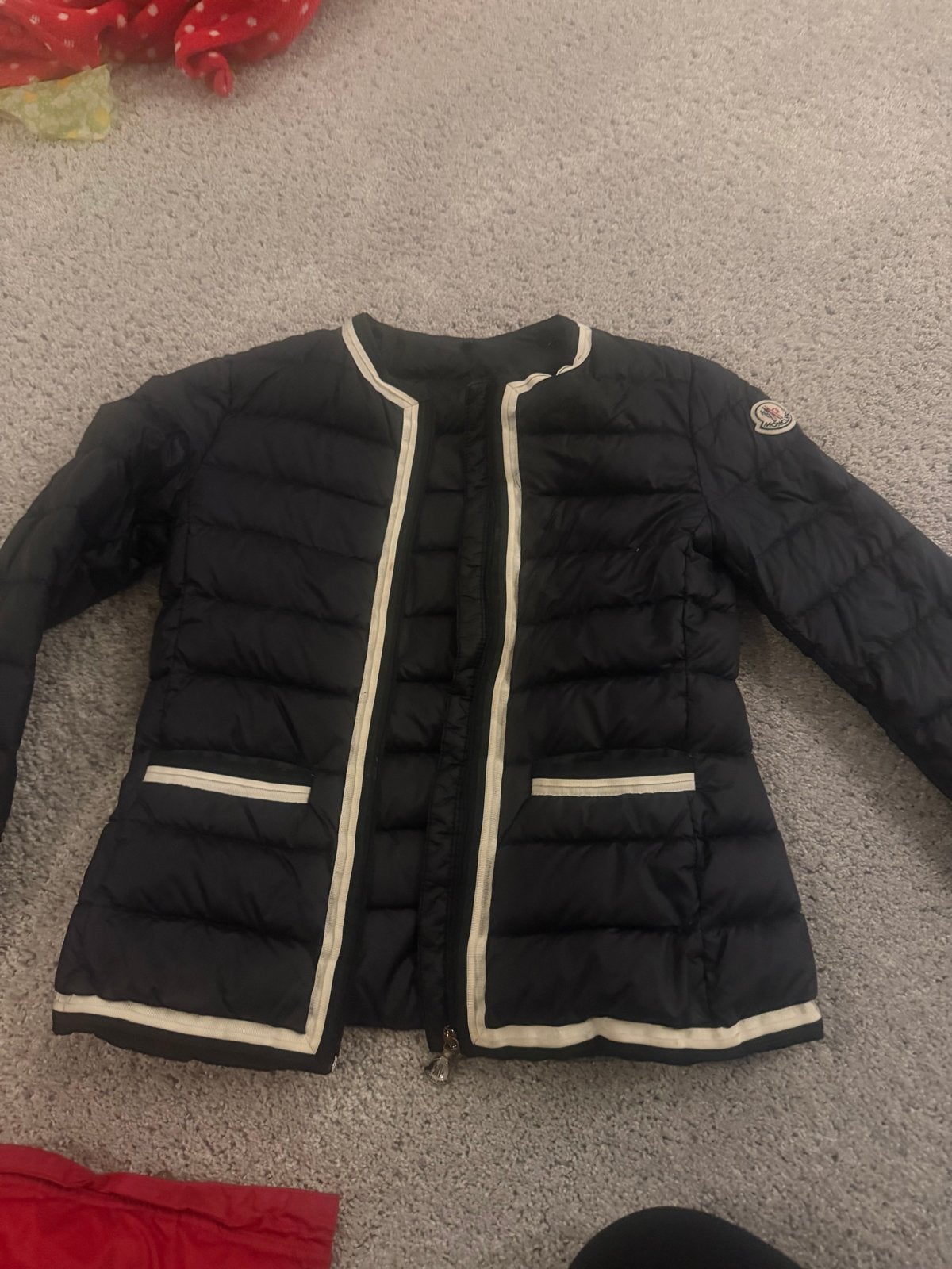 Moncler jas voor kinderen (9-11 jaar), Ophalen of Verzenden, Zo goed als nieuw, Jongen of Meisje