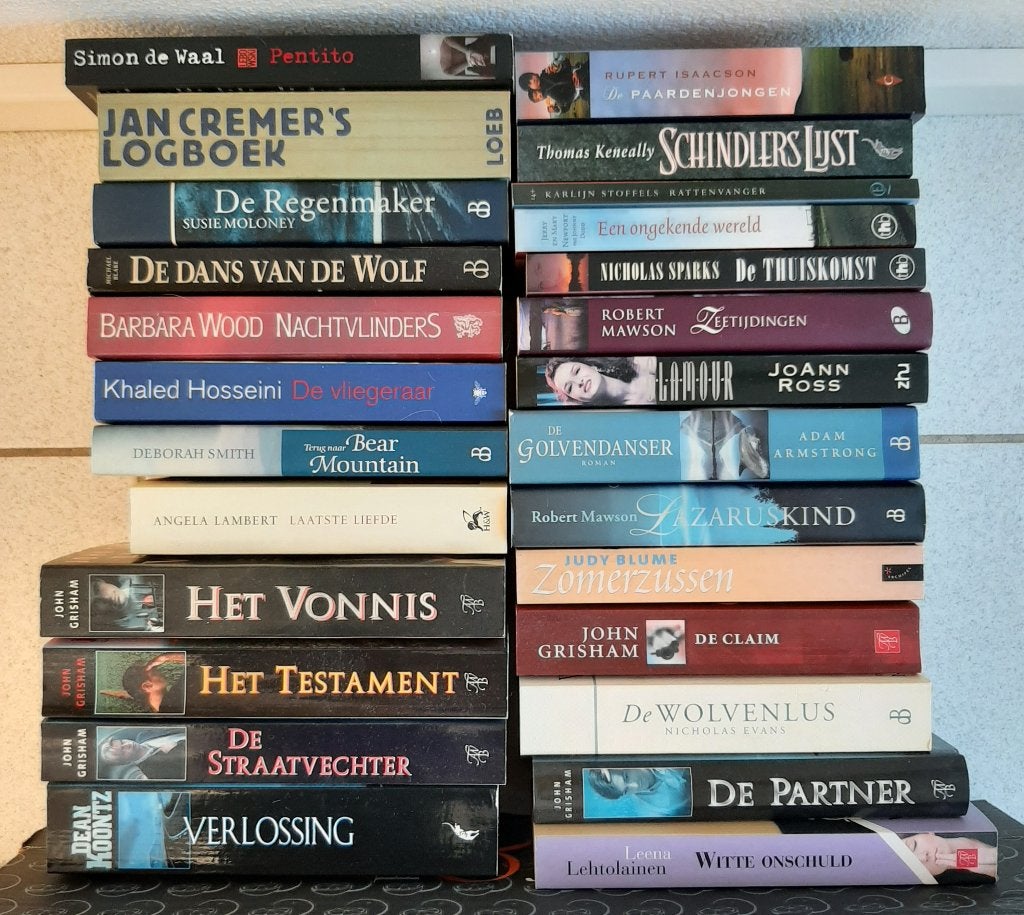 heel veel romans ( titels zie omschrijving ), Boeken, Ophalen, Zo goed als nieuw