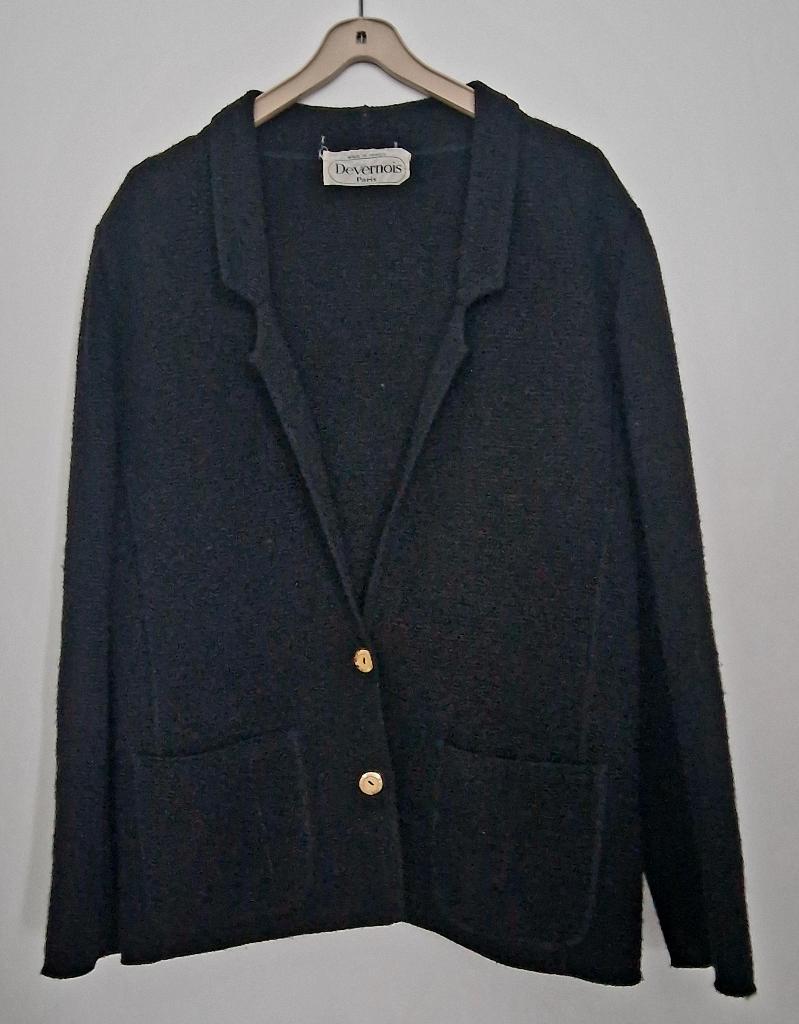 Zwart vest/jasje - maat 40 - Devernois Paris, Maat 38/40 (M), Devernois Paris, Zwart, Ophalen of Verzenden