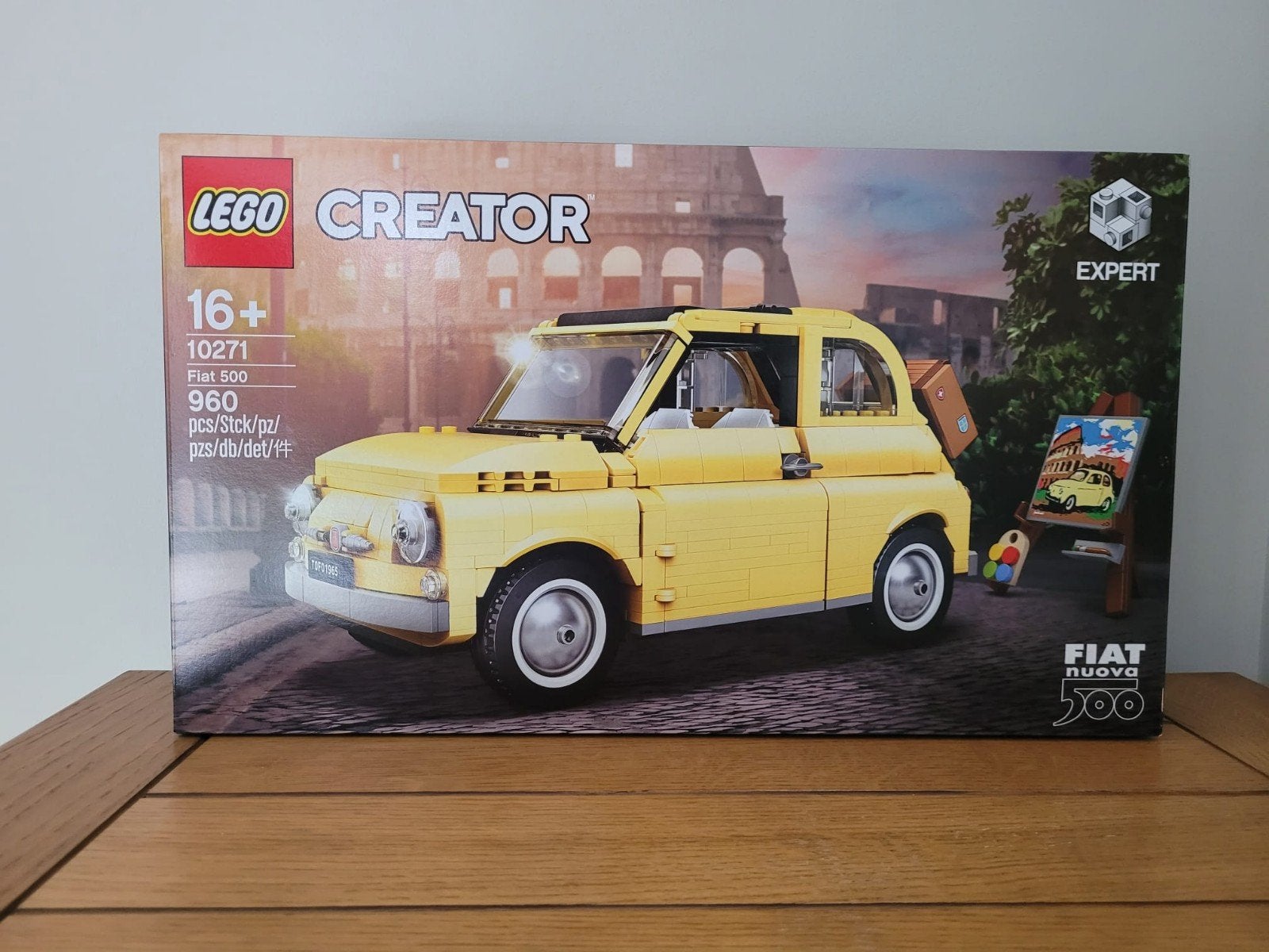 Lego Creator Fiat 10271, Ophalen of Verzenden, Nieuw, Auto, Overige merken