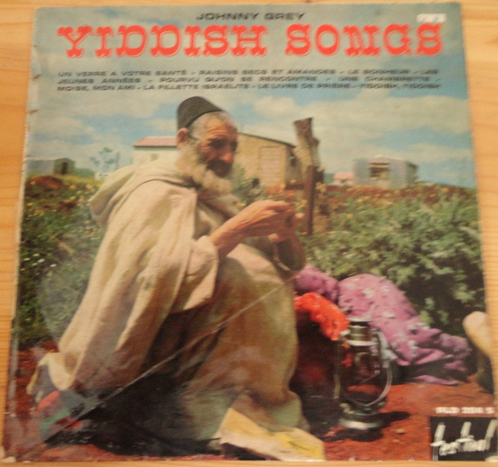 Johnny Grey- Yiddish songs (LP, Cd's en Dvd's, Vinyl | Overige Vinyl, Ophalen of Verzenden, Gebruikt, 12 inch, LP