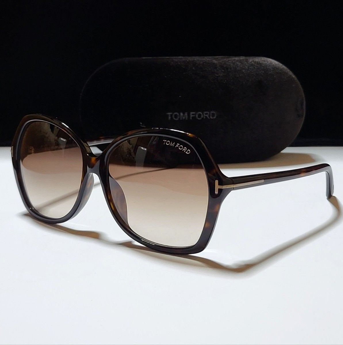 Tom Ford Carola TF9328 52F Zonnebril, Overige merken, Zonnebril, Bruin, Ophalen of Verzenden