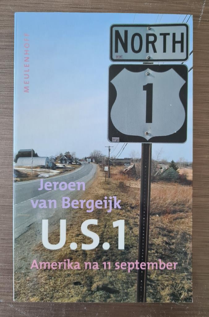 Jeroen Bergeijk - U.S.1 - Amerika na 11 September, 20e eeuw of later, Ophalen of Verzenden, Zo goed als nieuw, Noord-Amerika