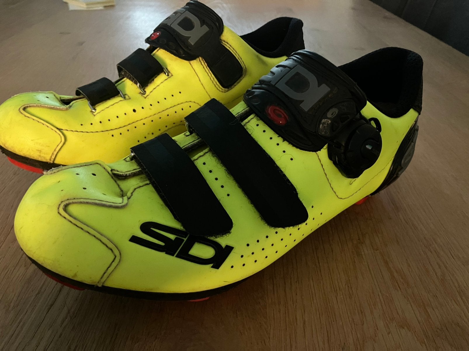 MTB schoenen Sidi maat 40, Ophalen, Zo goed als nieuw, Helm
