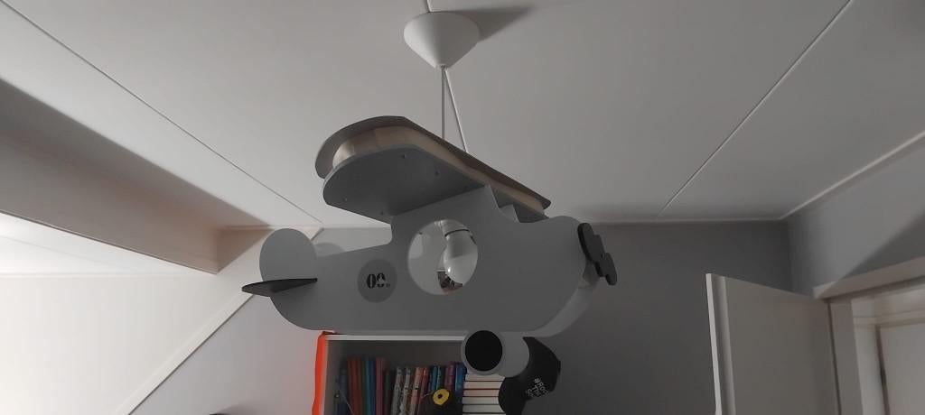 Kinderkamer Vliegtuig hanglamp, Kinderen en Baby's, Kinderkamer | Inrichting en Decoratie, Ophalen, Gebruikt, Lamp